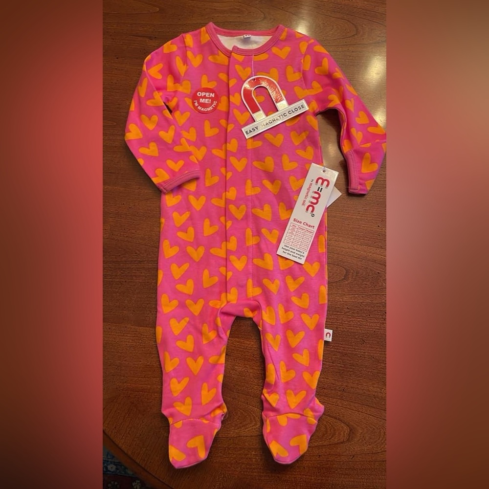 E=MC2 6-9M cotton footie